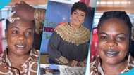 Sompa Nkomo host Oheneni Adazoa causes a stir with her before and after makeup transformational video