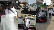 Fadda Dickson buys an expensive autocycle; goes on 1st ride with Kennedy Osei in new video