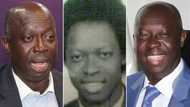 Old photos of Kwabena Yeboah with afro hair pops up as he celebrates 27 years as GTV Sports Highlights presenter