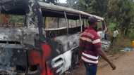 Akomadan: Bus driver who caused accident detained by police; assisting investigations