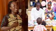 Ghanaian Teacher Ewuraama donates educational materials, others to needy kids in deprived community