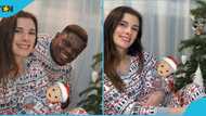 Freezy Macbones celebrates Christmas with partner and newborn son in Paris, photos evoke joy