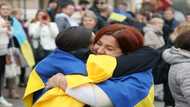 Relief in Ukraine's Kherson after Russian occupation