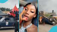 Yaa Baby: Mourners attending GH Kobby's deceased lover's funeral involved in accident