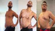 Men with potbellies mimic Will Smith’s hilarious pose, promise to start fitness journey