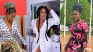 Old photos of 'small' girl Yaa Jackson that explain how big she has become drop