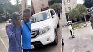 Priceless moment dad burst into tears in video as son surprises him with car gift melts hearts