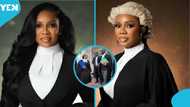 Serwaa Amihere's 1st Supreme Court appearance reportedly takes unexpected turn as judges question her