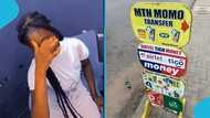 CCTV babs young Ghanaian girl attempting to steal GH¢40,000 from a momo shop at Nkawkaw