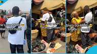 Ghanaian man returns from UK to surprise mother at the market, video evokes joy