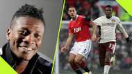 Man United Legend Player Names Asamoah Gyan as the Flashiest Player He Ever Coached