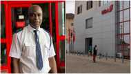 Ghanaian man spends 17 years working as security man & moves from guard to supervisor