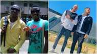 2 friends who were black in Nigeria now fair in Germany, many praise abroad weather