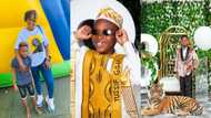 Yussif Giwa: Meet the handsome son of Ayisha Modi who is celebrating his b'day today