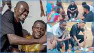 Lil Win, Mr Beautiful, Kalybos, and Bismark The Joke eat banku together in video