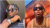 Kuami Eugene's lookalike, Steve Quamz, replies to his challenge; flaunts same hairdo