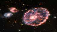 Webb telescope captures colourful Cartwheel Galaxy