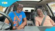 Israel Laryea's dad, Ex WOII James Emmanuel Nii Tsawe Laryea, dies at 89, peeps console as he drops photos