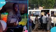 Trotro driver returns passengers from Abuakwa after they refuse to pay his set price of GH¢10