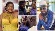 Tracey Boakye prays to be rich like Dr Osei Kwame Despite as she meets him in Kumasi, video drops