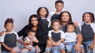 Lady announces she's pregnant with 9th baby boy & causes stir online