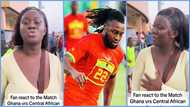 GHA vs CAR: Fine lady with heavy chest expresses affection for Semenyo, tells player to come for her