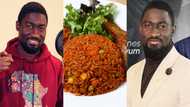 Gospel musician reveals Ghana jollof is a hit in the UK