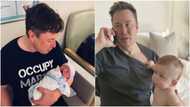 Massive reactions trail adorable photo of billionaire Elon Musk bonding with his cute son named X Æ A-Xii