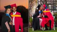 Mama, I made it: Man helps wife celebrate graduation days after her mom died, emotional photos emerge