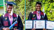 Monique Kafui Attah: Brilliant Ghanaian lady named valedictorian at Presbyterian University, Ghana