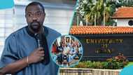 "MP papabi": John Dumelo excites UG students as he makes major announcement, video