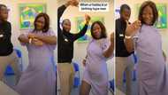 Pregnant woman, husband scatter dance floor at hospital, video goes viral: "Are You Not Feeling Pain?"