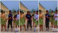 Five cute students of Abuakwa State College show off sassy dance moves in viral video; alumni react