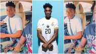 Kudus: Ghanaian Football Star Jams To Burna Boy's Anybody; Drives Luxury Car In Video