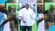 Ibrahim Mahama takes time off his busy schedule, chills and plays snooker with the ‘big boys’