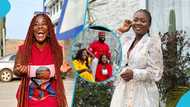 Asantewaa and Felicia Osei slay like twin sisters in flamboyant pantsuits and elegant hairstyles