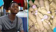 Brukina seller opens up about his job: "I make GH¢300 a day"