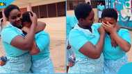 WASSCE: Kumasi Girls student weeps as school mother completes SHS, touching farewell video goes viral