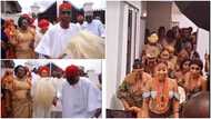 The moment Fidelis Anosike & Rita Dominic make entrance with lovely dance steps at their traditional wedding in Imo