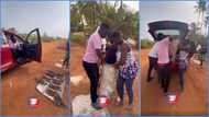 Zionfelix buys huge sack of cassava for only GH¢100 at Ahafo Kenyasi