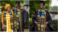 'The mom who is also dad' - Grateful son celebrates mom as he graduates with 1st-class; gets peeps feeling emotional