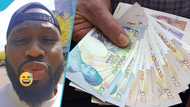 UK-based man jubilates as cedis hits GH₵20 per British pound, netizens react