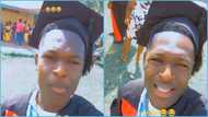 24GH: Content creator graduates from university, prays he does not end up as mobile money vendor