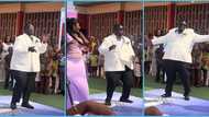 Plus size groomsman takes the dancefloor, shows his skills: “Dey play”