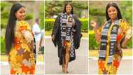 Rabby Bray: Ghanaian actress bags master's degree from University of Ghana; drops beautiful photos