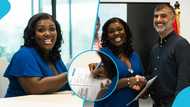Tima Kumkum signs new deal as Compu Ghana brand ambassador, peeps excited: video