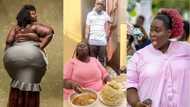 Photos drop as Di Asa winner PM caught eating mountain of banku as breakfast