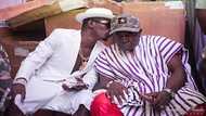 Shatta Wale's father dresses 'yo-yo'; flaunts his expensive cars in latest photo