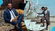 Bills Credit founder Richard Armah Quaye flies in his private jet from Accra to Kumasi to attend a meeting