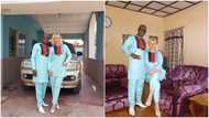 'Maame Obroni flaunts her black husband on their 26th wedding anniversary
